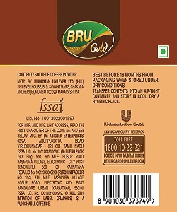  Bru Instant Coffee - Gold, 50 g Pouch
