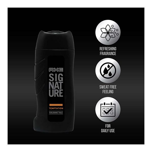 Signature Temptation  Cologne Talc -  100 gm