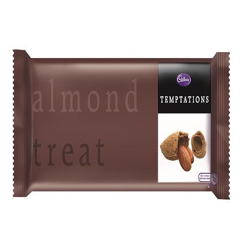Cadbury Temptations Chocolate Bar - Almond Treat, 72 g