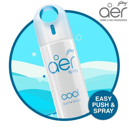 Aer Spray - Home & Office Air Freshener, Cool Surf Blue, 240 ml
