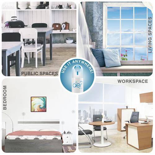 Aer Spray - Home & Office Air Freshener, Cool Surf Blue, 240 ml
