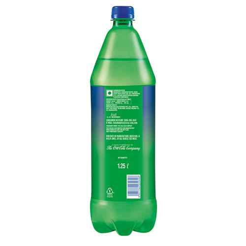 Sprite Soft Drink - Lime Flavoured, 1.25 L Bottle
