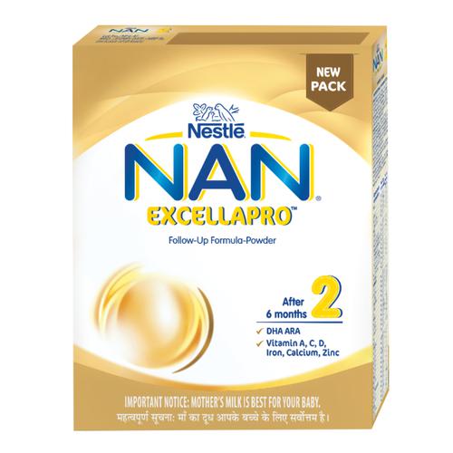 Nestle Nan Excella Pro 2 - Follow-Up Formula Powder, After 6 Months, 400 g