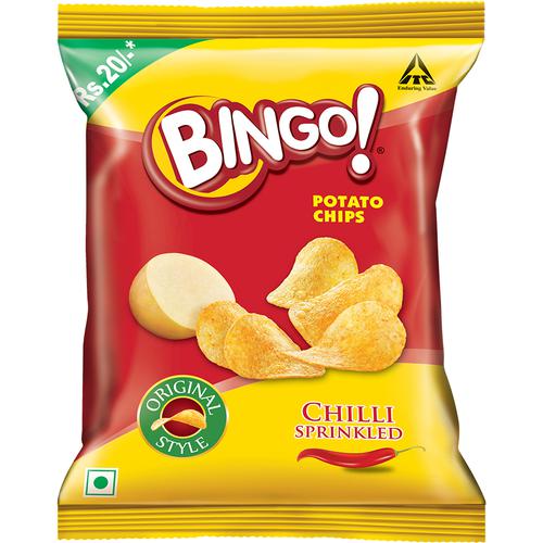 Bingo Potato Chips Original Style- Chilli Sprinkled, 43 g