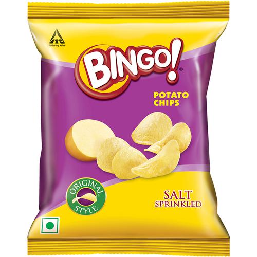Bingo Potato Chips Original Style- Salt Sprinkled, 21 g