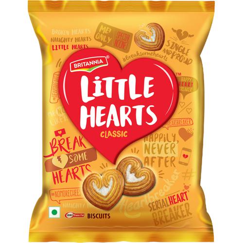 Britannia Little Hearts Biscuits, 34.5 g