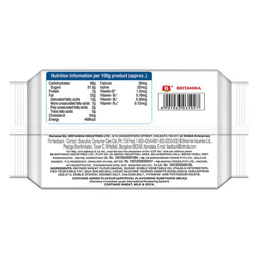 Britannia Milk Bikis Milk Cream Biscuits, 200 g