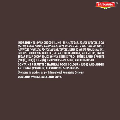 Britannia Treat Burst - Choco Fills Cookies, 60 g