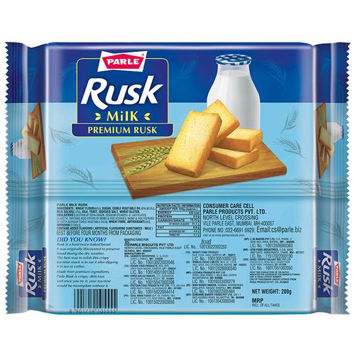 Parle Milk Rusk, 200 g