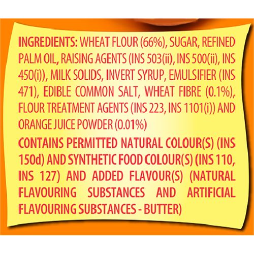 Sunfeast Marie Light Biscuit - Orange, 120 g Pouch