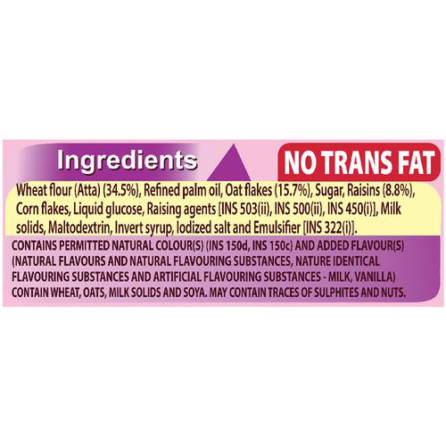 Sunfeast Farmlite - Biscuits - Cookies Oats & Raisins, 75 g Pouch