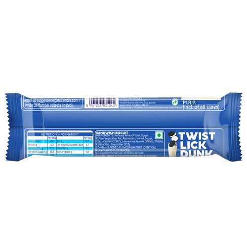 Cadbury Oreo Creame Biscuit - Vanilla, 120 g