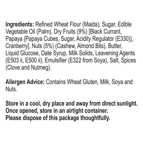 Unibic Cookies - Fruit & Nut, 75 g Pouch