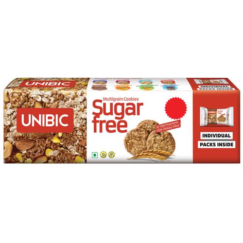 Unibic Sugar Free Multigrain Cookies, 75 g
