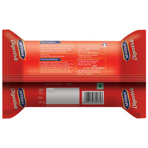 Mcvities Digestive Biscuits, 100 g Pouch
