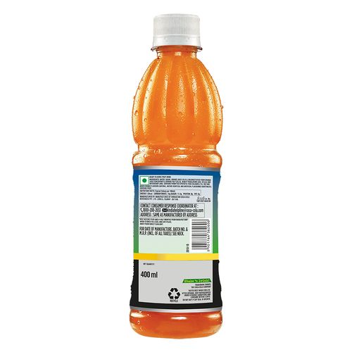 Minute Maid Fruit Drink - Pulpy Orange, 400 ml  Bottle