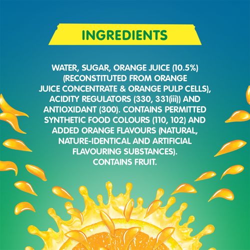 Minute Maid Fruit Drink - Pulpy Orange, 400 ml  Bottle