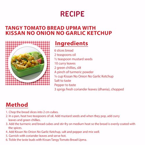 Kissan Sauce - No Onion No Garlic, 200 g bottel