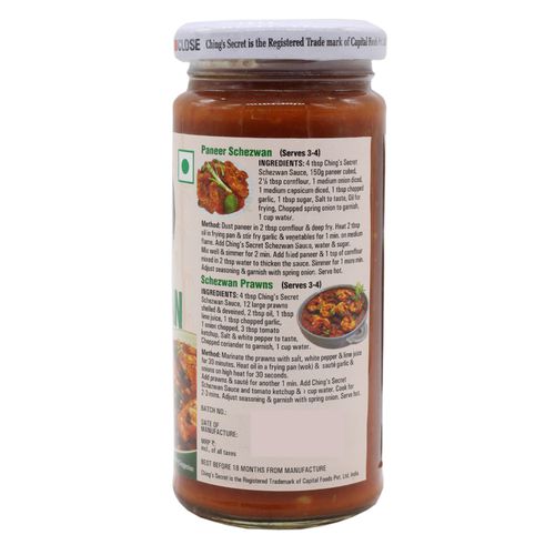 Chings Schezwan Sauce, 250 g Jar