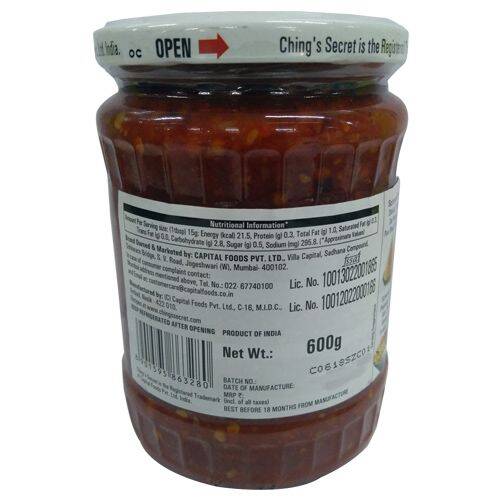 Chings Schezwan Chutney, 600 g
