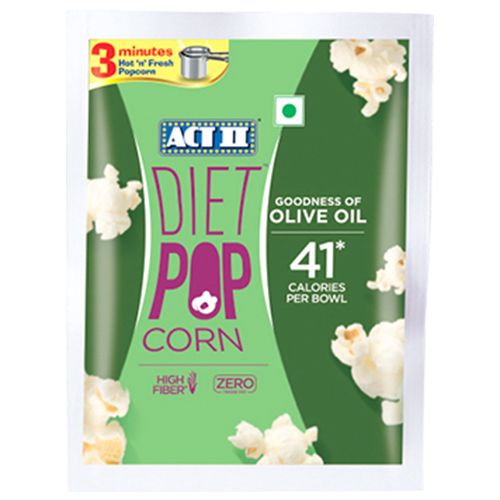 ACT II Diet Popcorn - Instant, with Goodness of Olive Oil, 70 g