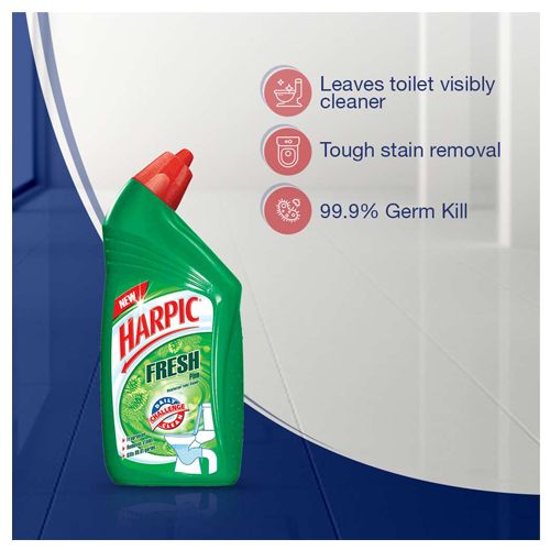 Harpic Fresh Toilet Cleaner - Pine, 500 ml