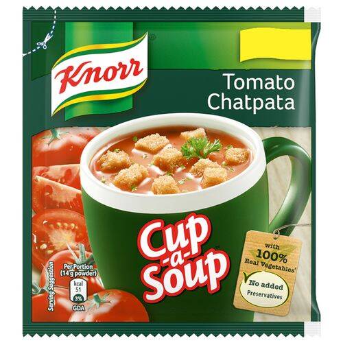Knorr Instant Tomato Chatpata Cup-A-Soup, 13.5 g
