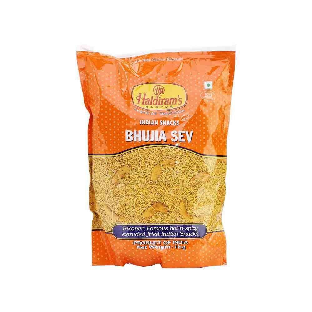 Haldirams Namkeen - Bhujia Sev, 1 Kg Pouch