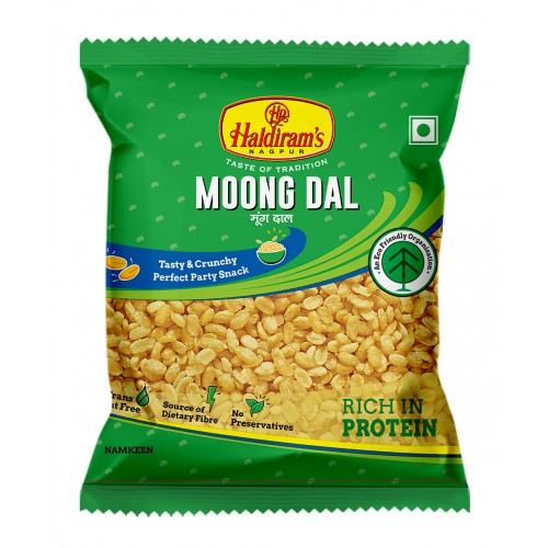 Haldirams Namkeen - Moong Dal, 18 g Pouch