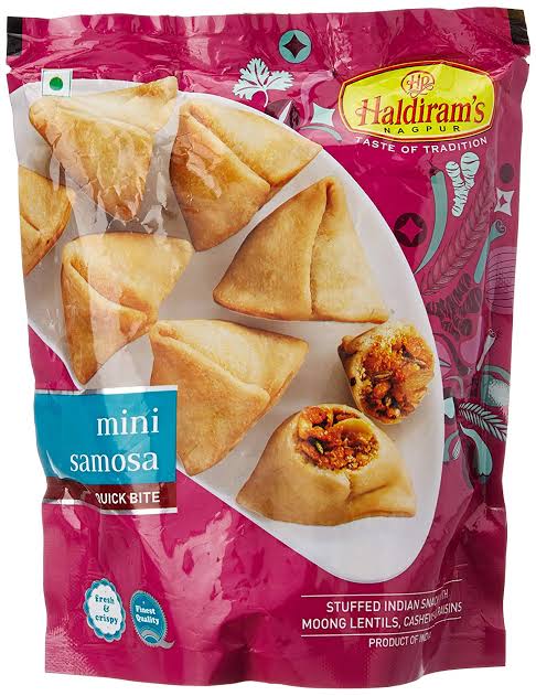 Haldirams Namkeen - Mini Samosa 200 g Pouch
