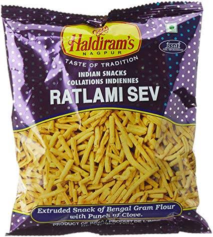 Haldirams Namkeen - Ratlami Sev, 150 g Pouch