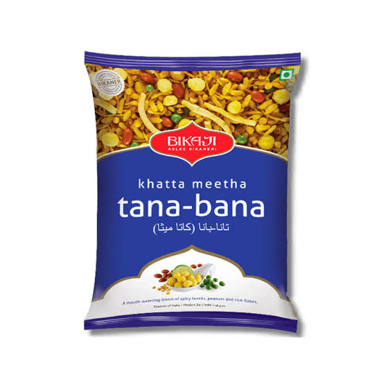 Bikaji Namkeen - Khatta Meetha, Tana Bana, 200 g Pouch