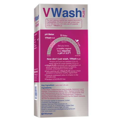 Vwash Liquid Wash, 200 ml Bottle
