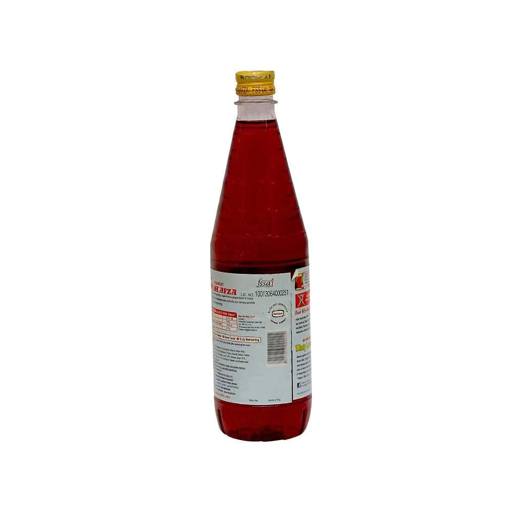 Hamdard Rooh Afza Sharbat Rose 750 ml (Bottle)