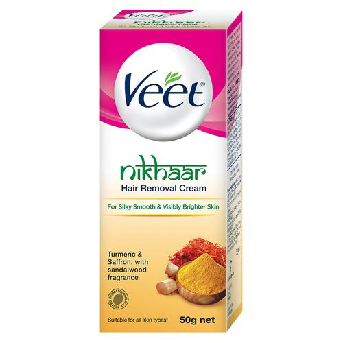 Veet Hair Removal Cream - Nikhaar, 50 g