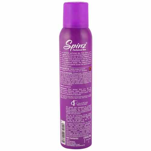Spinz Perfumed Deo - Enchante, 150 ml