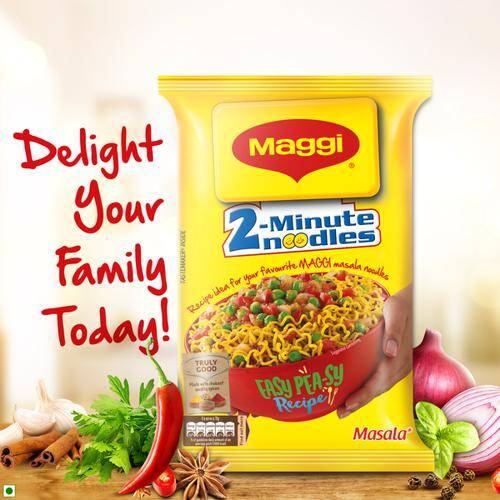 MAGGI 2-Minute Instant Noodles - Masala, 140 g Pouch