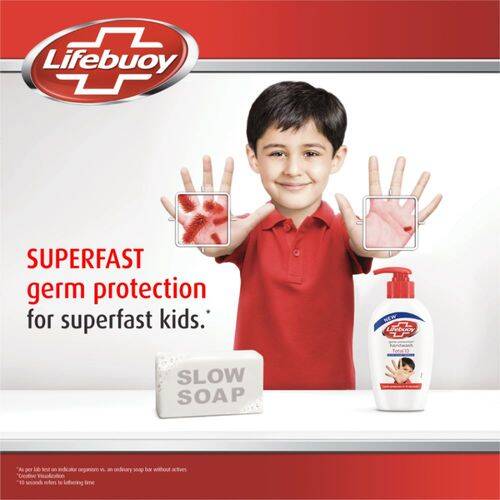 Lifebuoy Nature - Germ Protection Handwash, 190 ml (Get 185 ml Refill Pouch Free)