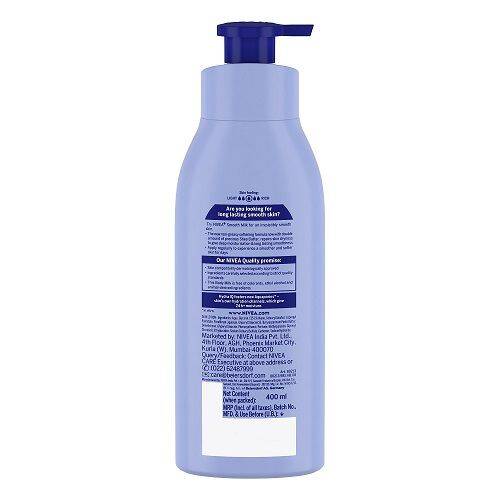 Nivea Body Lotion - Shea Smooth Milk, For Dry Skin, 400 ml