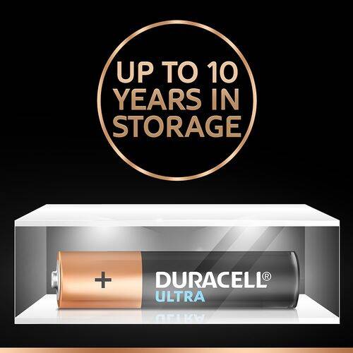 Duracell Ultra Alkaline Battery AA, 8 pcs