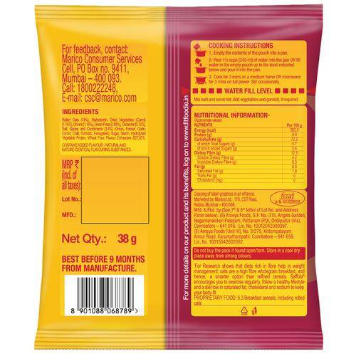 Saffola Masala Oats - Masala & Coriander, 38 g