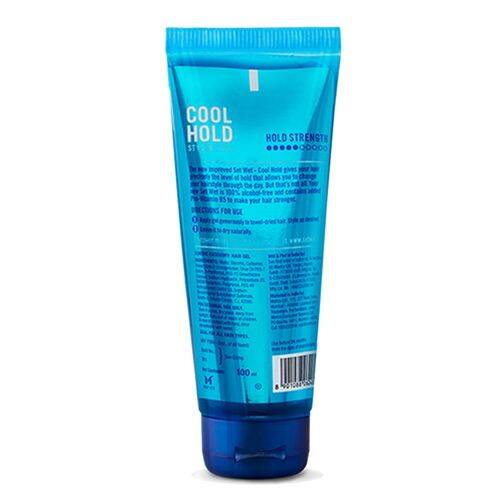 Set Wet Cool Hold Hair Gel, 100 ml Tube