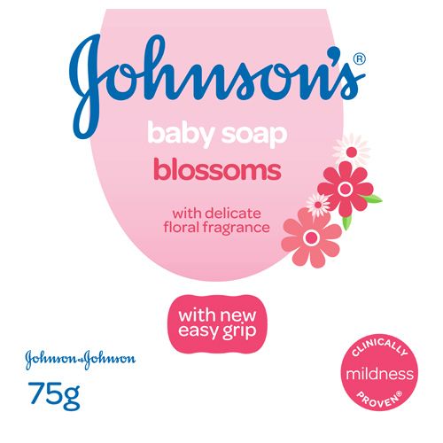 Johnson's Baby Soap - Blossoms, 75 g