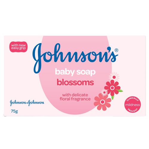 Johnson's Baby Soap - Blossoms, 75 g