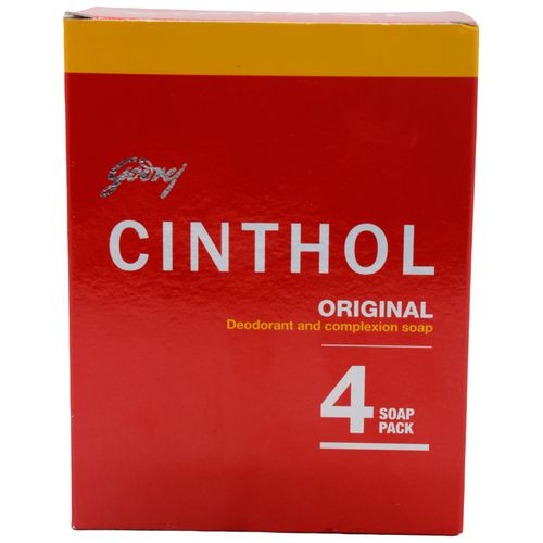 Cinthol Original Bath Soap, 100 g (Pack of 4)