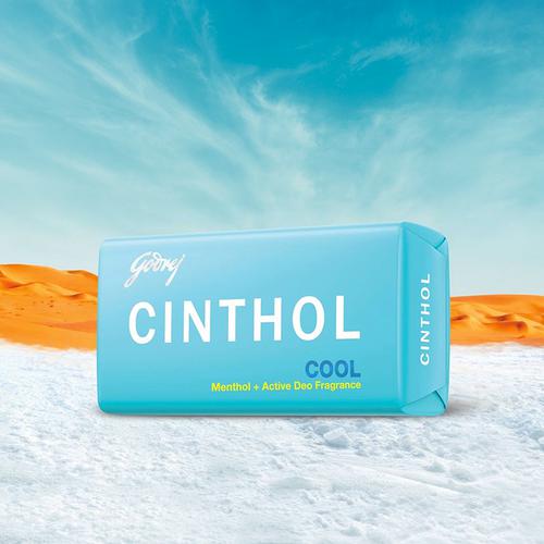Cinthol Cool Bath Soap, 125 g (Buy 3 Get 75 g Free)