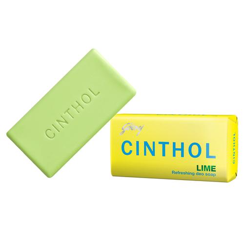 Cinthol Lime Bath Soap, 100 g (Buy 4 Get 1 Free)