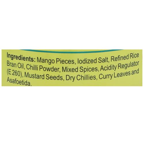 Priya Pickle - Cut Mango (without Garlic), 300 g Bottle