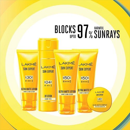 Lakme Sun expert Lotion, 120 ml