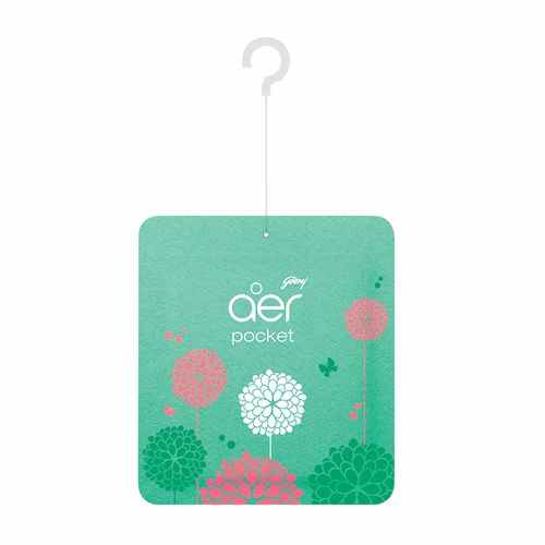 Aer Pocket - Bathroom Air Fragrance, Morning Misty Meadows, 10 g